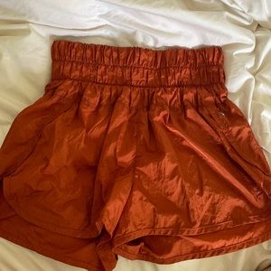 Free people, the way home shorts size small copper color